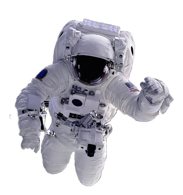 Floating Astronaut Transparent PNG Image