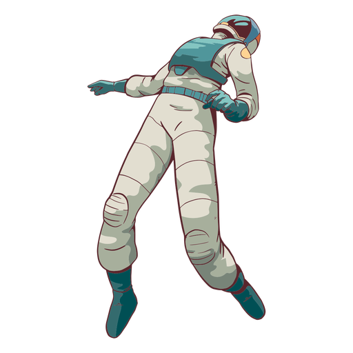 Floating Astronaut Transparent PNG Image