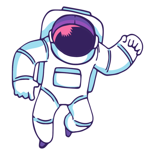 Floating Astronaut Transparent PNG Image