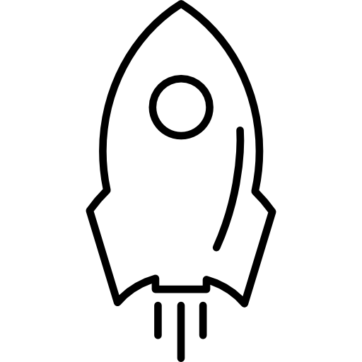 Realistic Rocket Transparent PNG Image