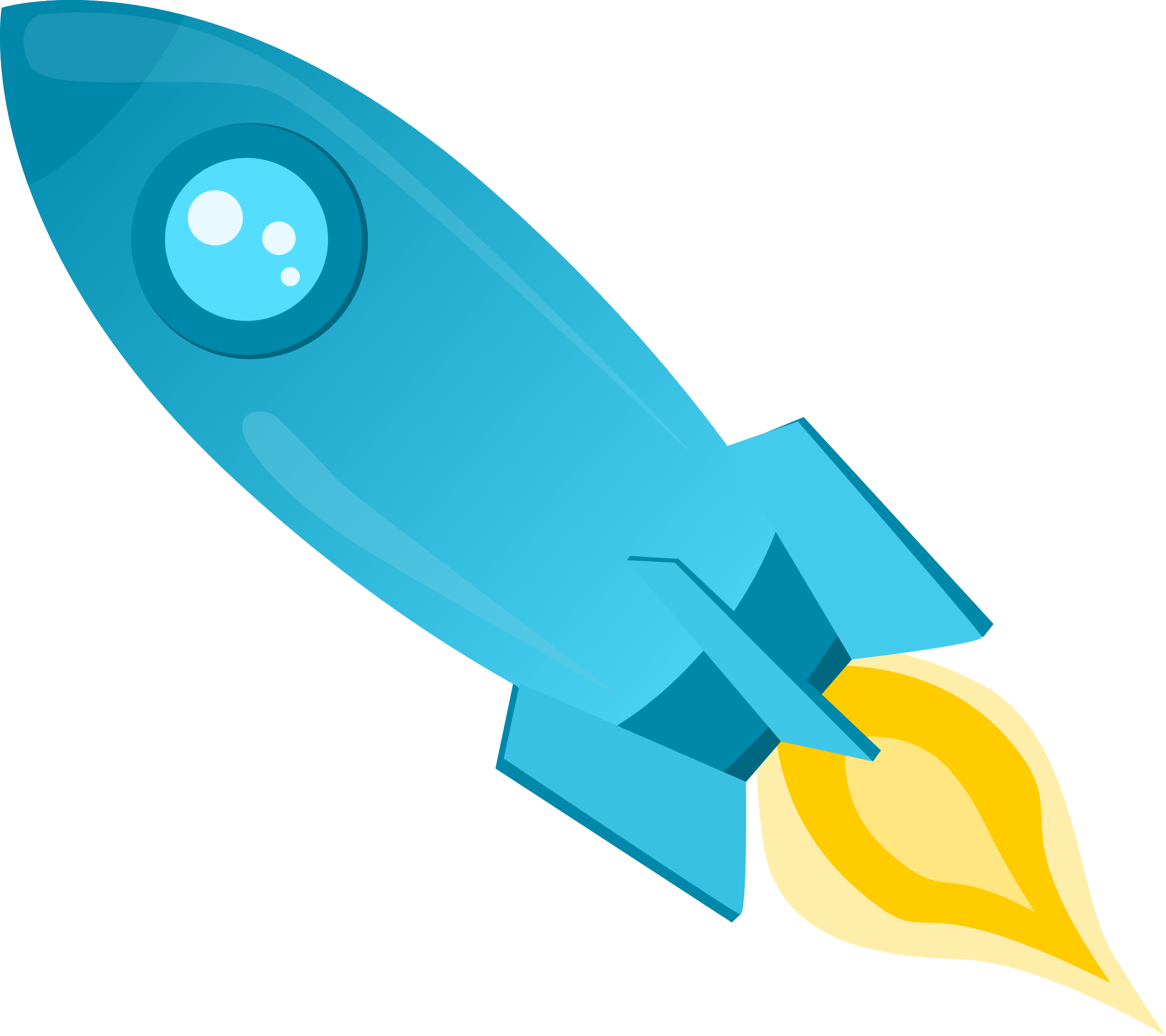Realistic Rocket Transparent PNG Image