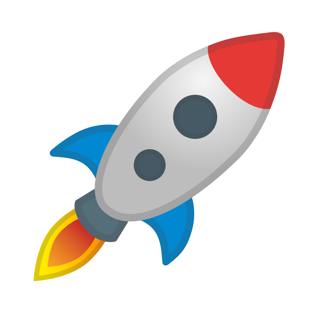 Realistic Rocket Space Transparent PNG Image
