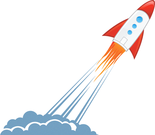 Realistic Vector Rocket Transparent PNG Image