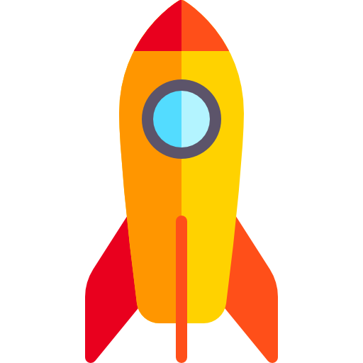 Realistic Vector Rocket Transparent PNG Image