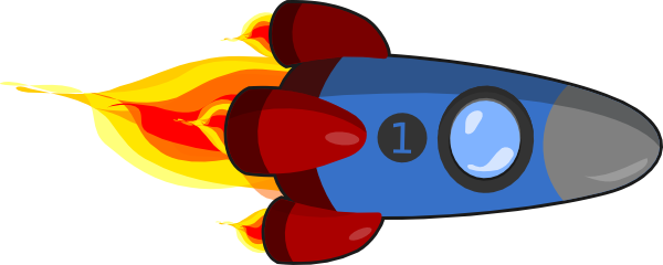 Realistic Vector Rocket Transparent PNG Image