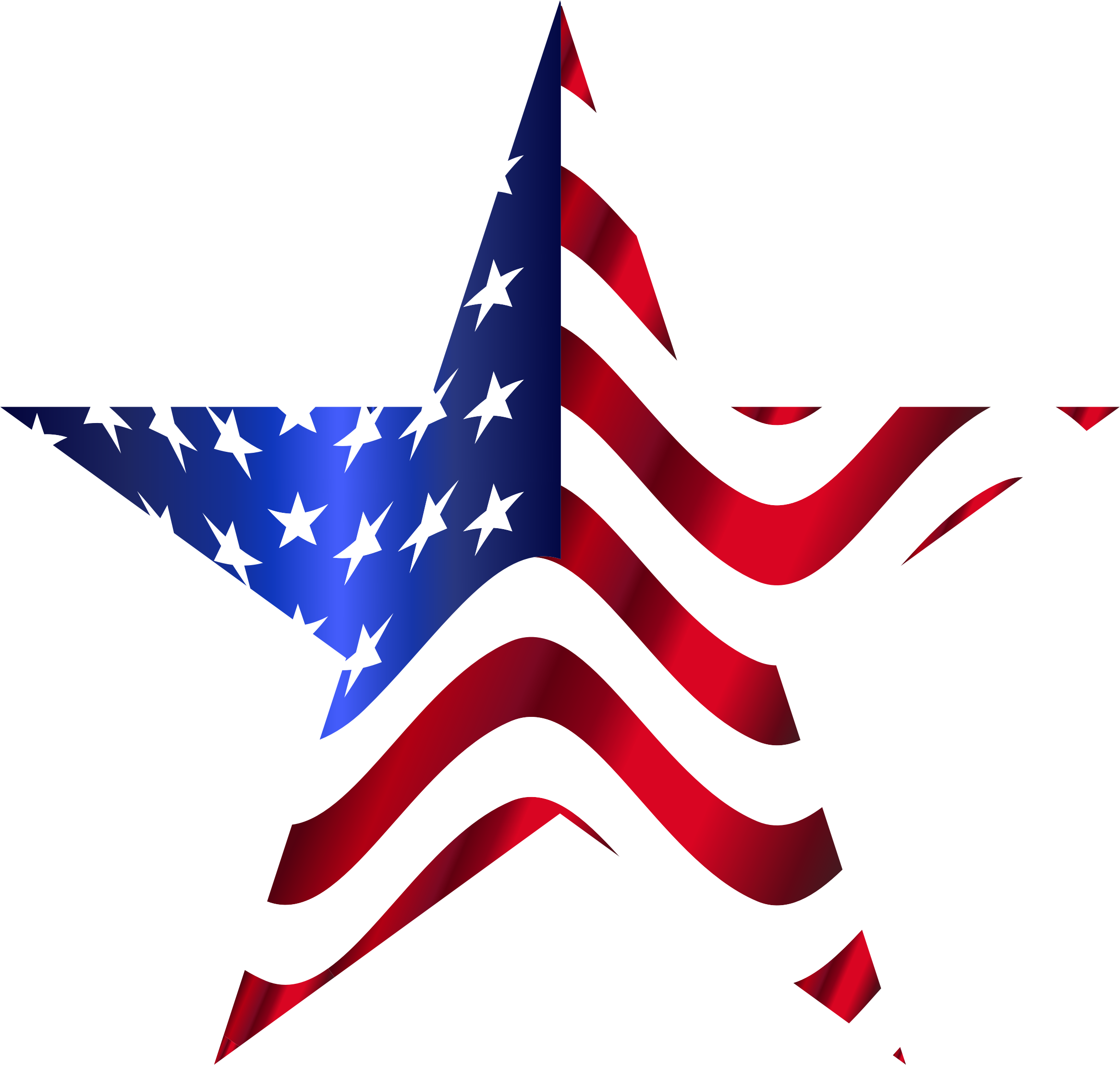 America Flag Transparent PNG Image