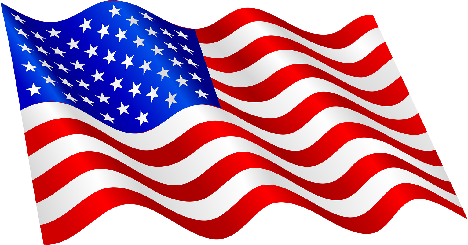 American Flag Transparent PNG Image