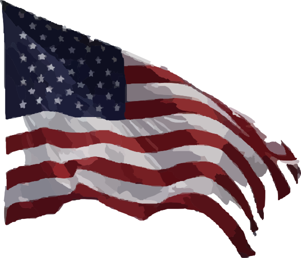 American Flag Transparent PNG Image