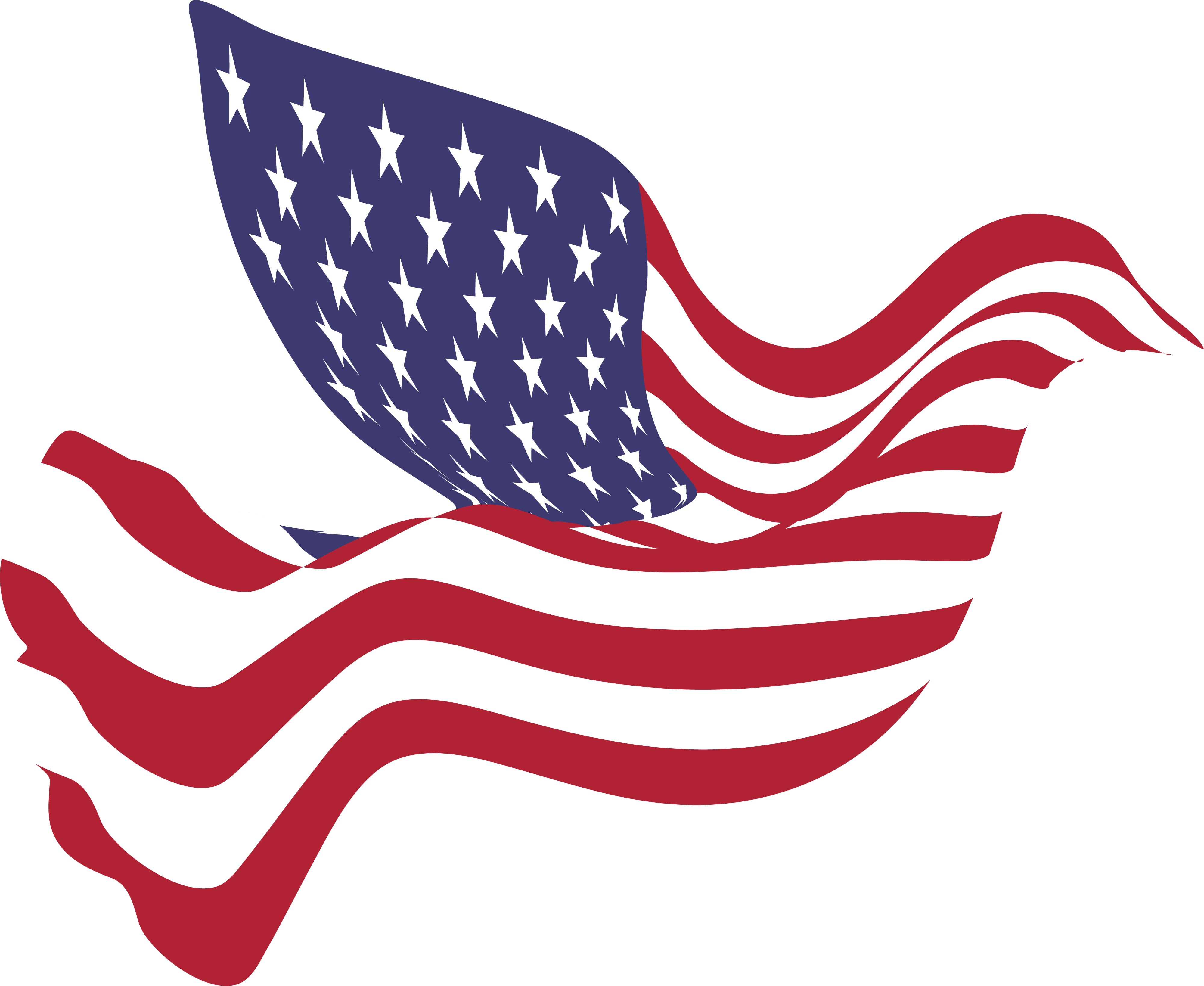 American Flag Transparent PNG Image