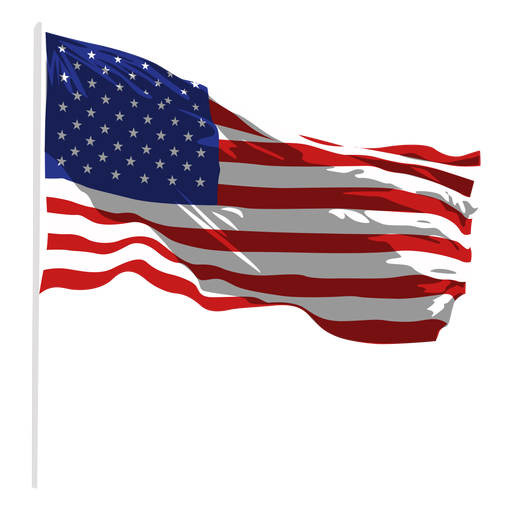 American Flag Transparent PNG Image