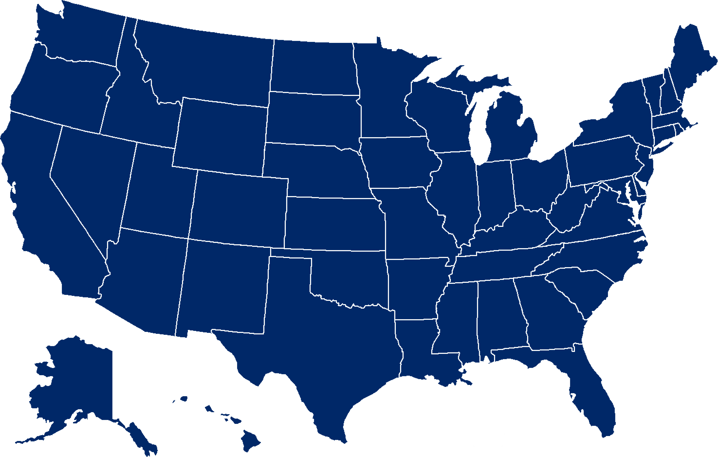 Map Usa Transparent PNG Image