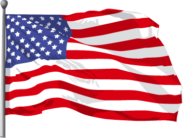 America Flag Transparent PNG Image