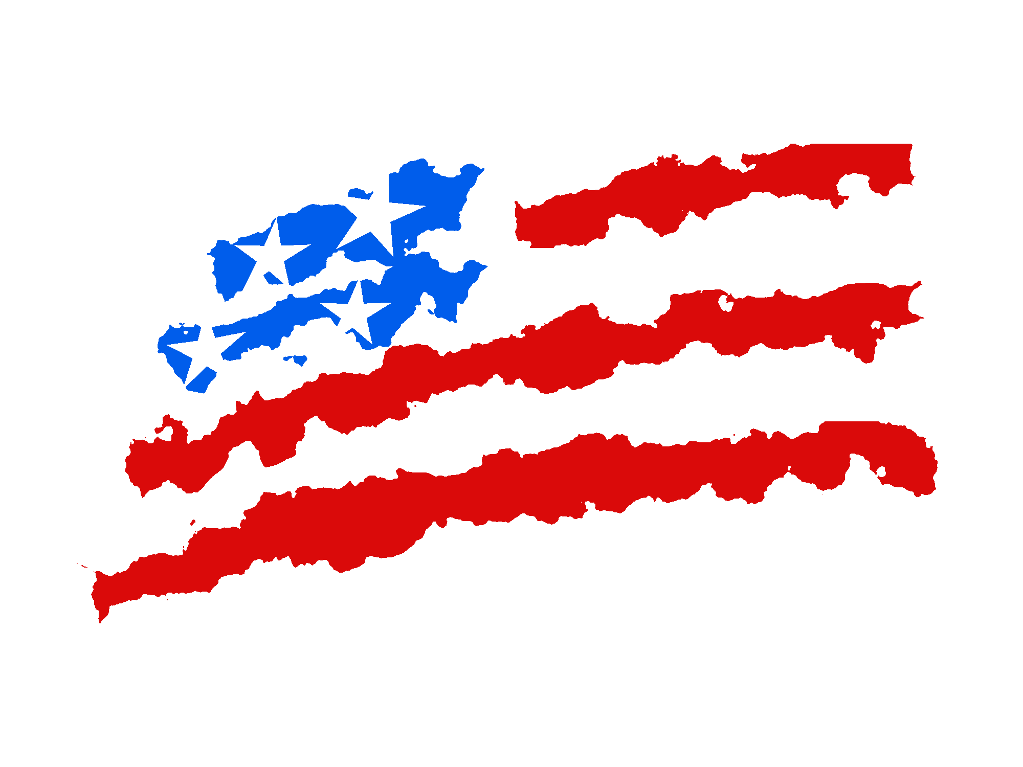 America Flag Transparent PNG Image