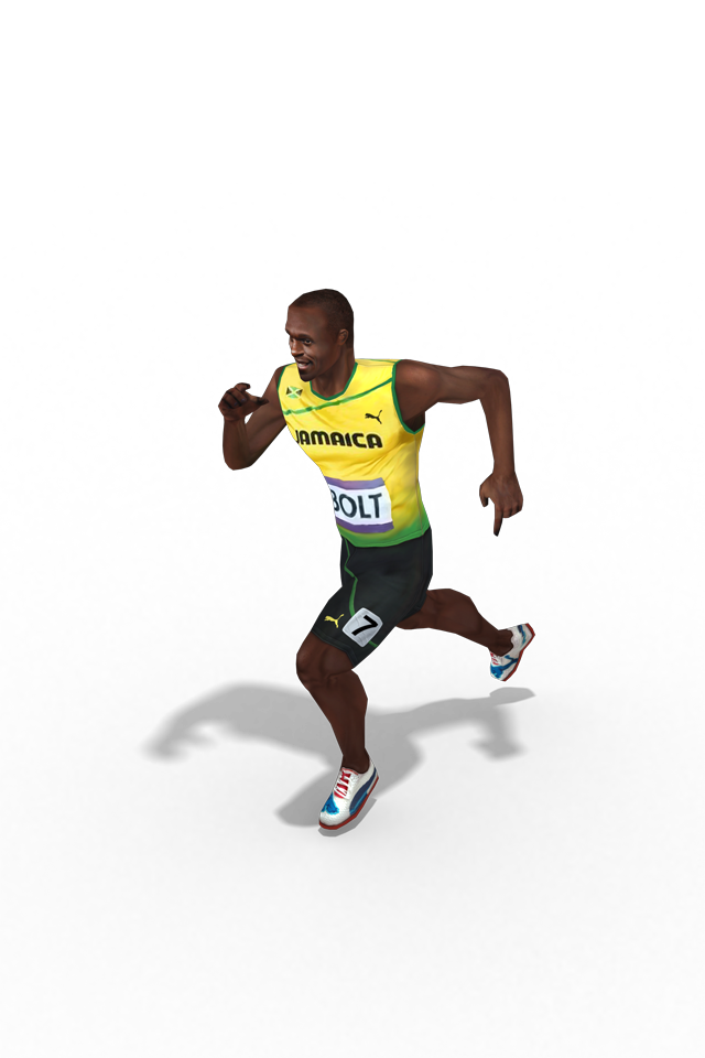 Usain Bolt Background Transparent PNG Image