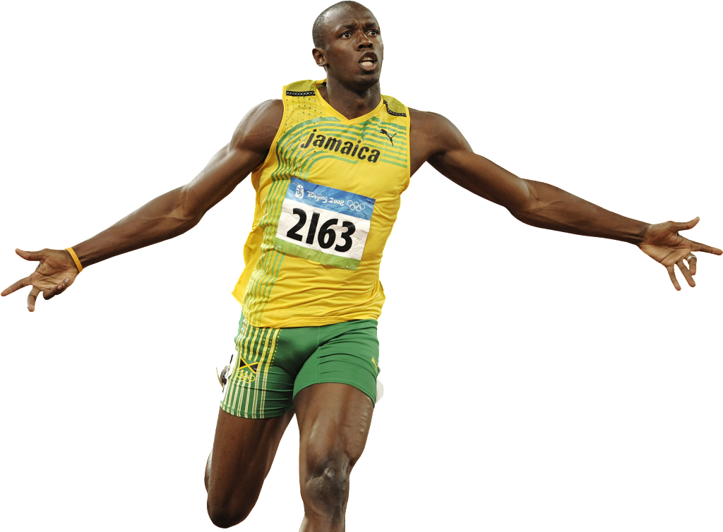 Usain Bolt Transparent PNG Image