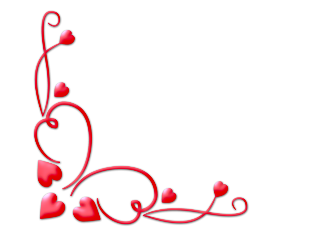 Valentines Border Day Happy Transparent PNG Image