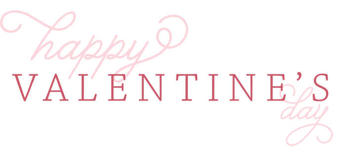 Text Valentines Banner Day Transparent PNG Image