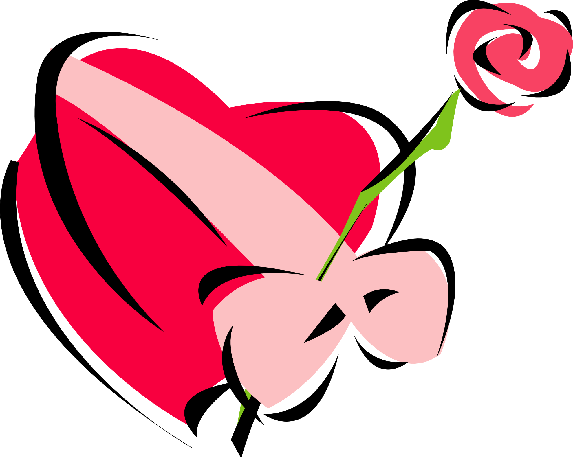 Rose Valentines Love Day Transparent PNG Image