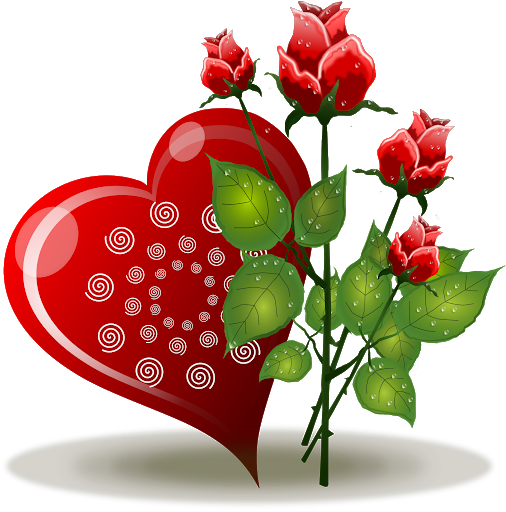 Rose Valentines Love Day Transparent PNG Image