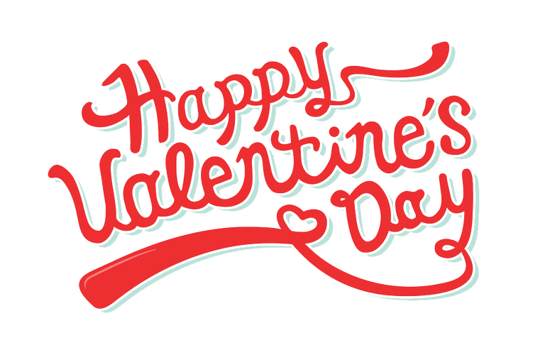 Text Valentines Love Day Transparent PNG Image