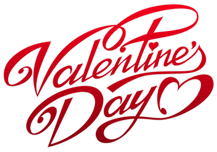 Text Valentines Love Day File Transparent PNG Image