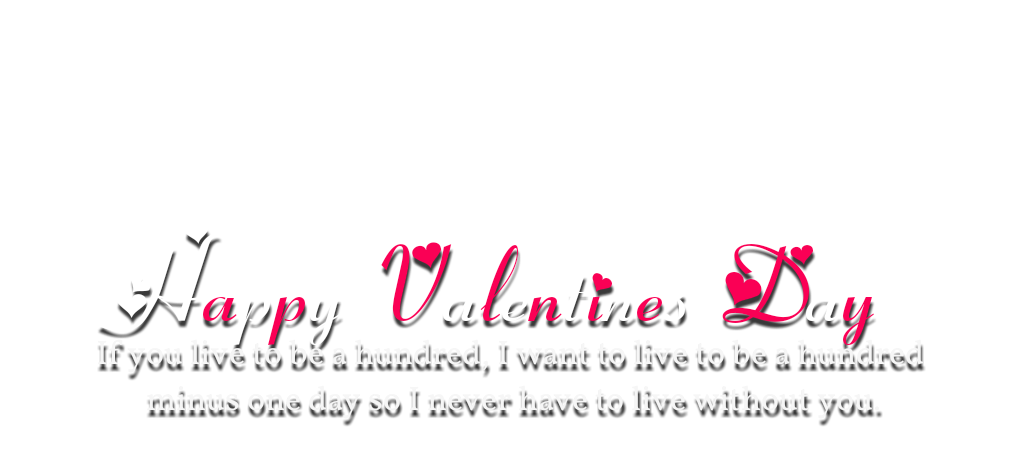 Text Valentines Love Day Transparent PNG Image