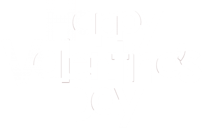 Text Valentines Day Transparent PNG Image