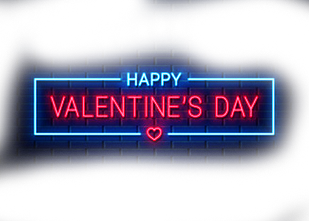 Text Valentines Day Transparent PNG Image