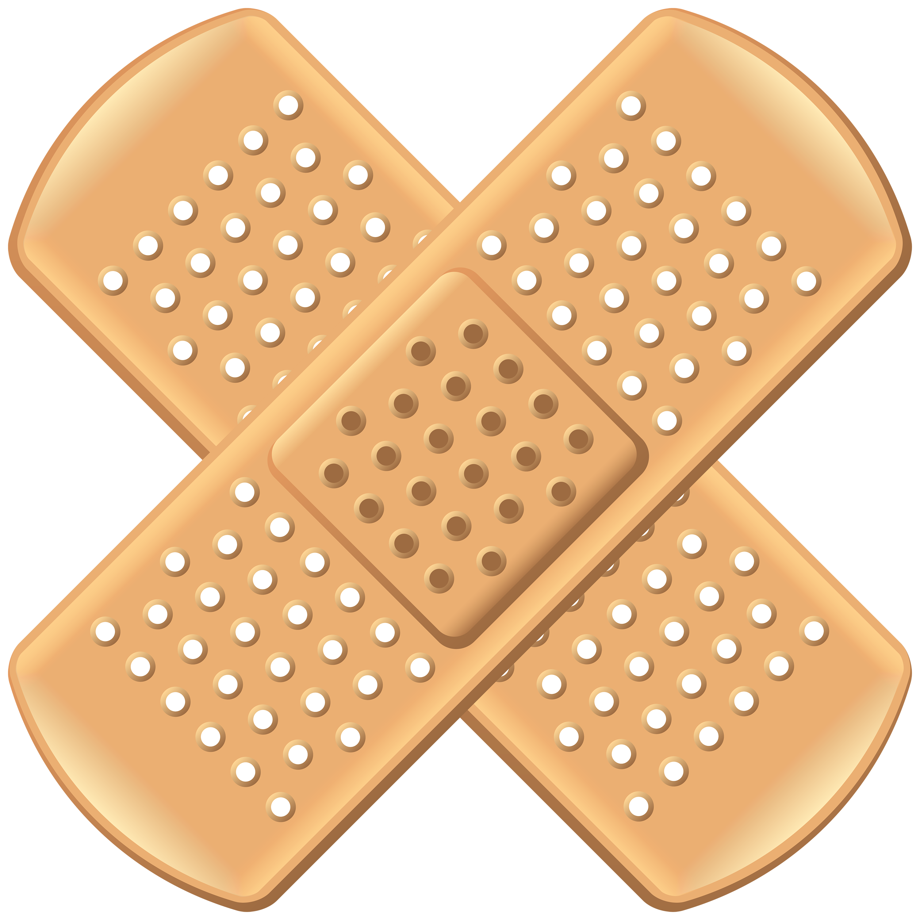 Vector Bandage Cross File Transparent PNG Image