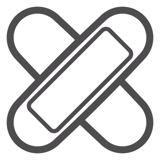 Vector Bandage Cross File Transparent PNG Image