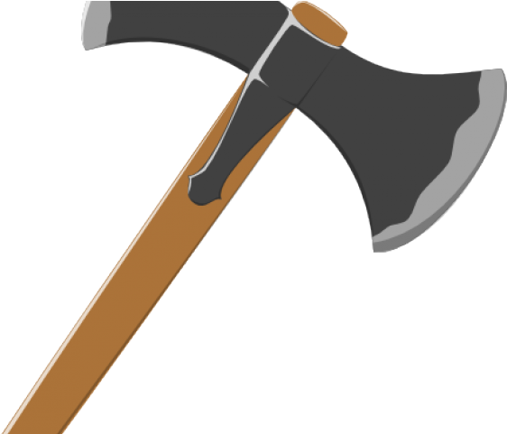 Viking Ax Vector Transparent PNG Image