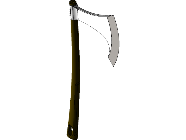Viking Ax Vector Transparent PNG Image