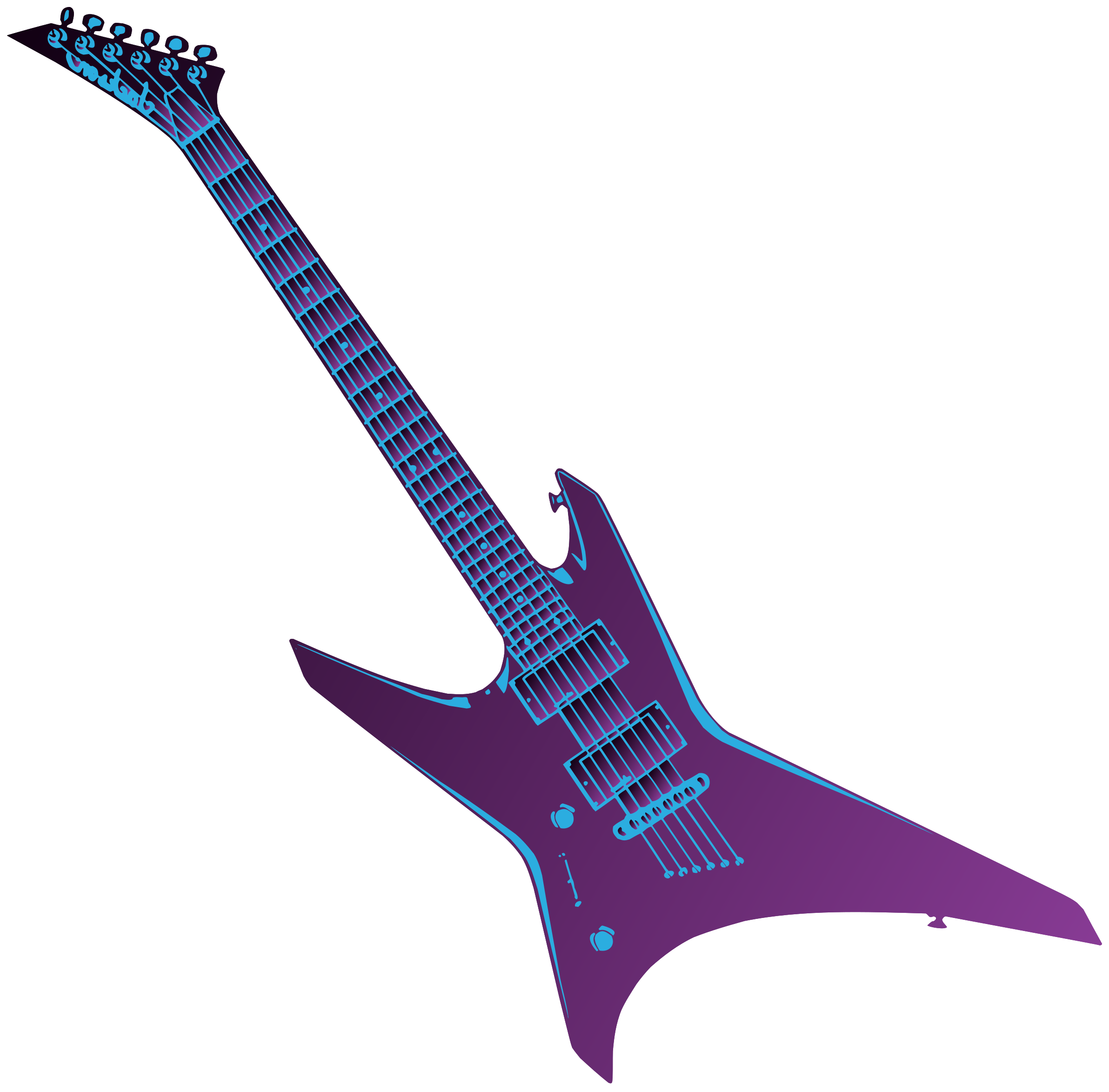 Guitar Vector Electric Transparent PNG Image