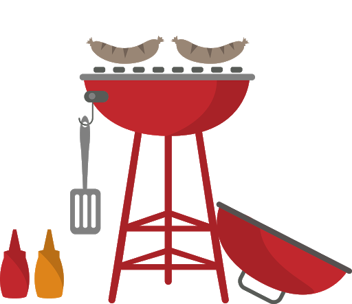 Barbecue Vector Grill Transparent PNG Image
