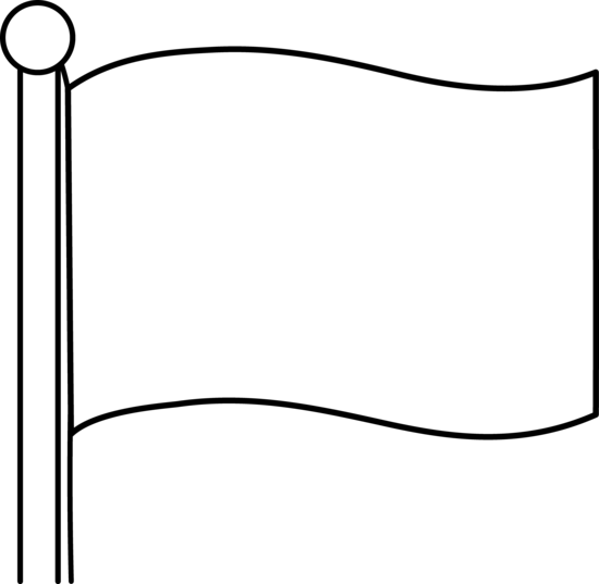Flag Vector Blank Transparent PNG Image