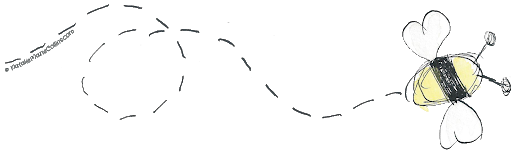 Trail Path Vector Bee Transparent PNG Image