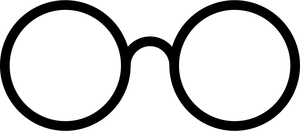 Eyeglass Vector Transparent PNG Image
