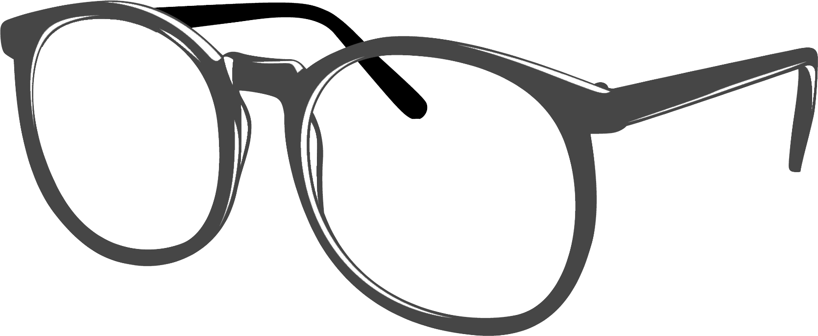 Eyeglass Vector Transparent PNG Image