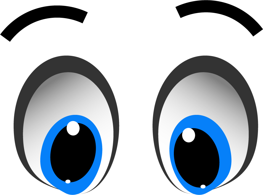Eyes Vector Transparent PNG Image