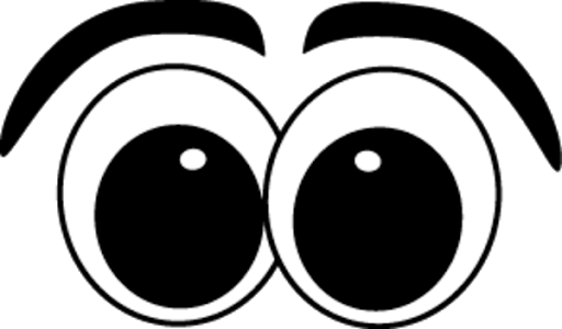 Eyes Vector Transparent PNG Image