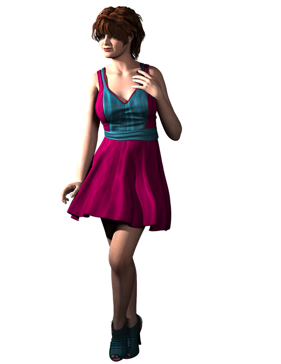 Pic Woman Vector Fashion Transparent PNG Image