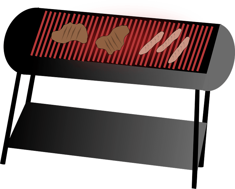 Barbecue Vector Grill Transparent PNG Image