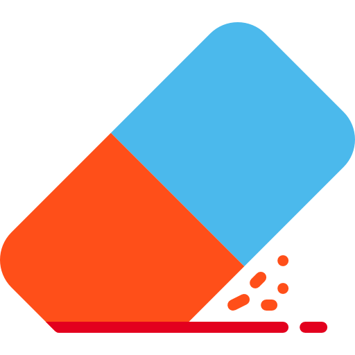 Vector Eraser Transparent PNG Image