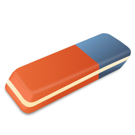 Vector Eraser Transparent PNG Image