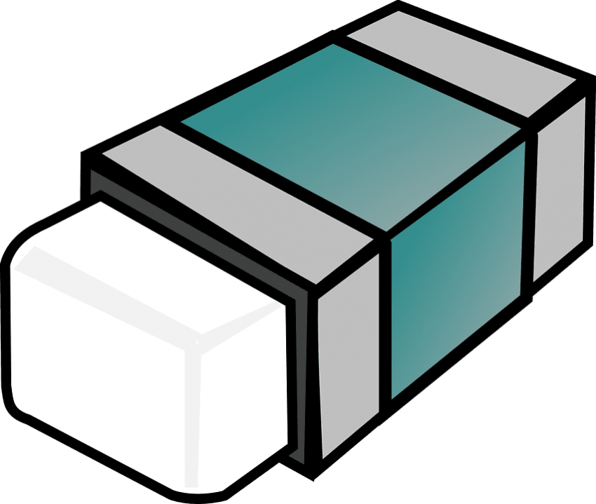 Vector Eraser Transparent PNG Image