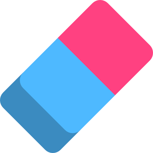 Vector Eraser Transparent PNG Image