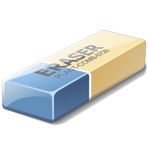 Vector Eraser Transparent PNG Image