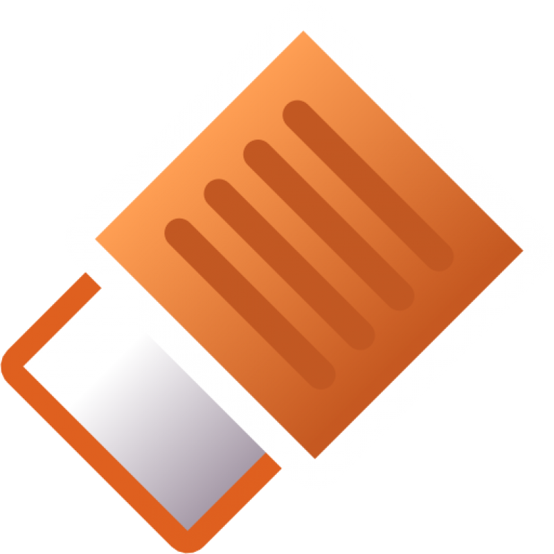 Vector Eraser Transparent PNG Image