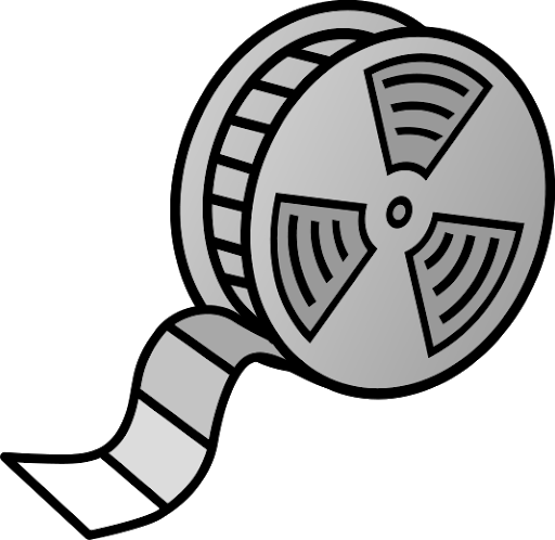 Vector Camera Reel Film Transparent PNG Image