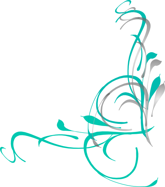 Floral Swirl Vector Transparent PNG Image